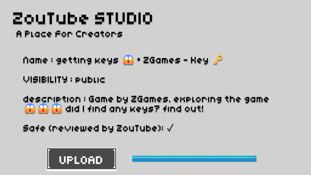 ZouTube simulator DEMO