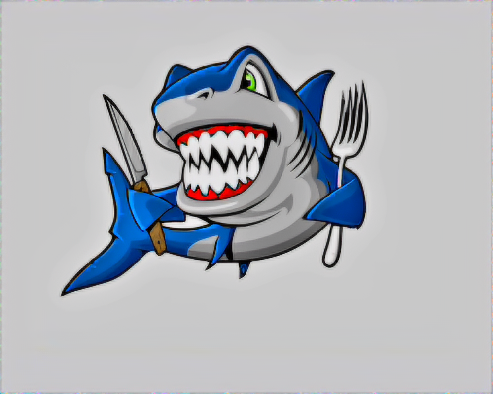 Greedy shark