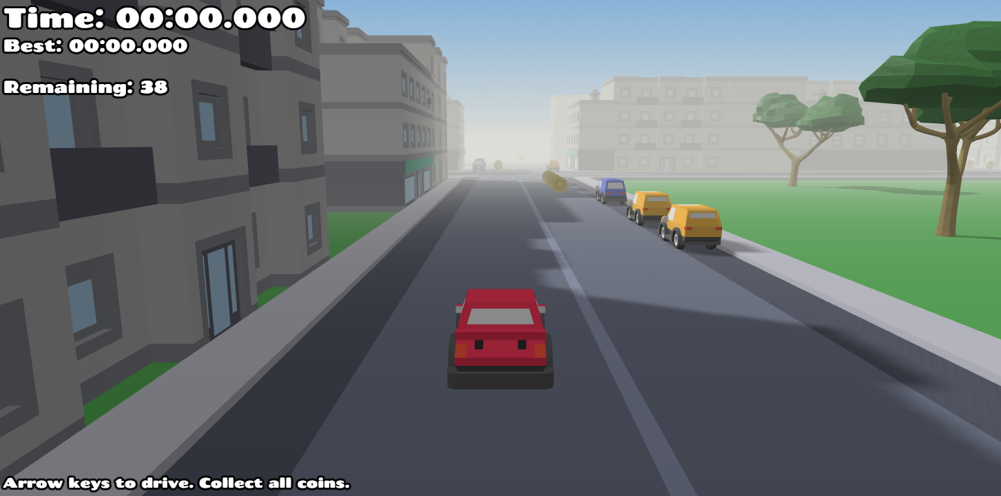  car driving city rgs 3D