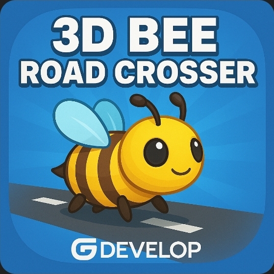 3D bee road crosser