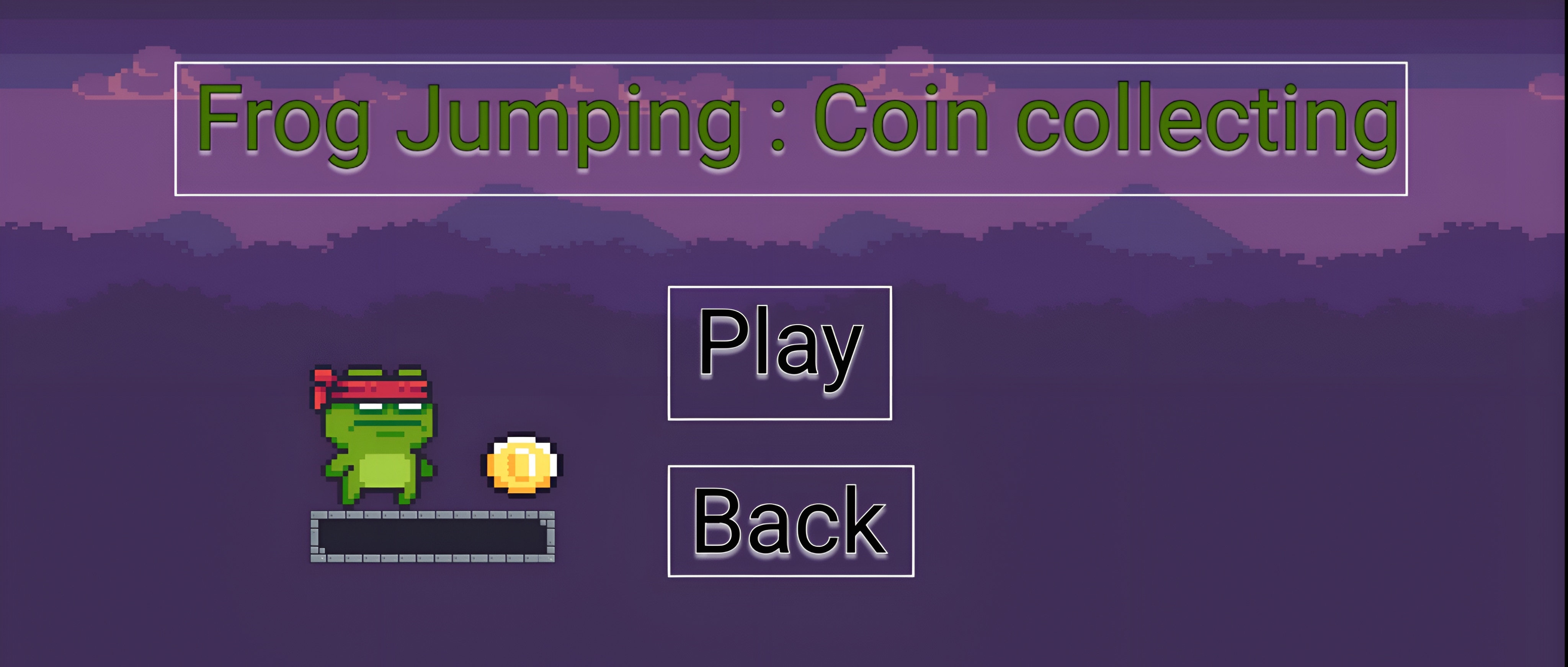Frog Jumping : Coin collecting 