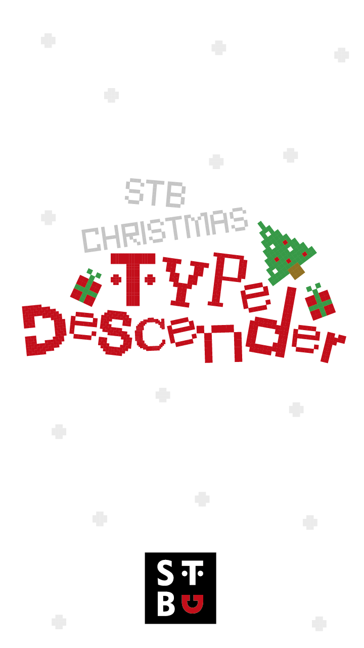 STB Christmas Type Descender
