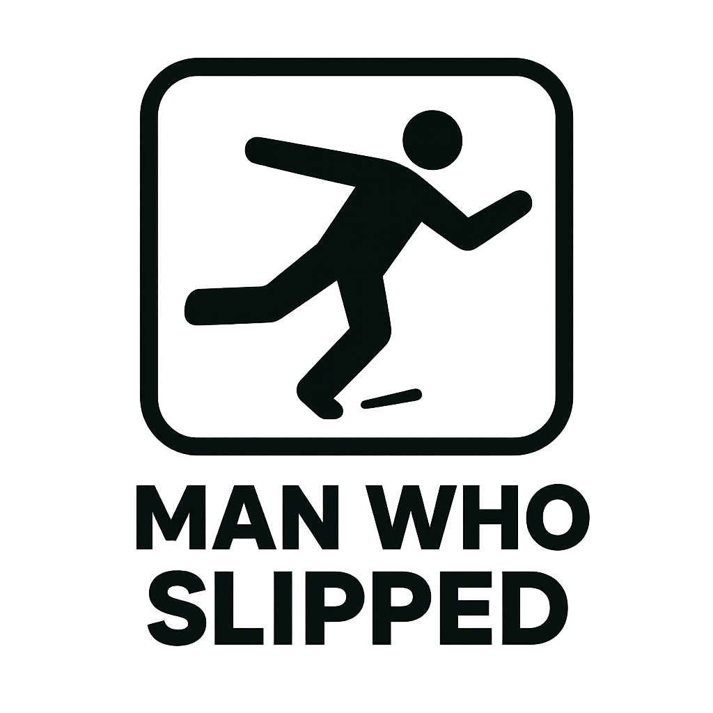 man who slipped