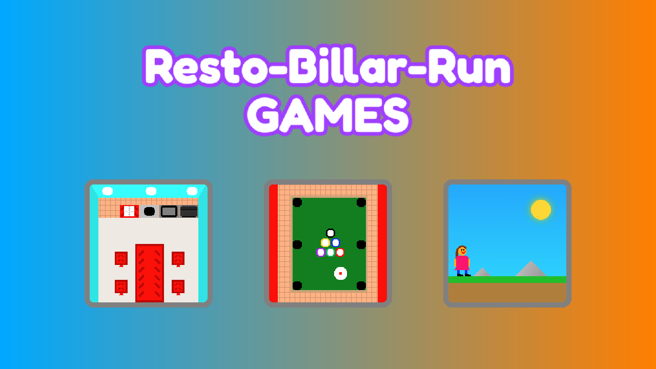 Resto-Billar-Run Games