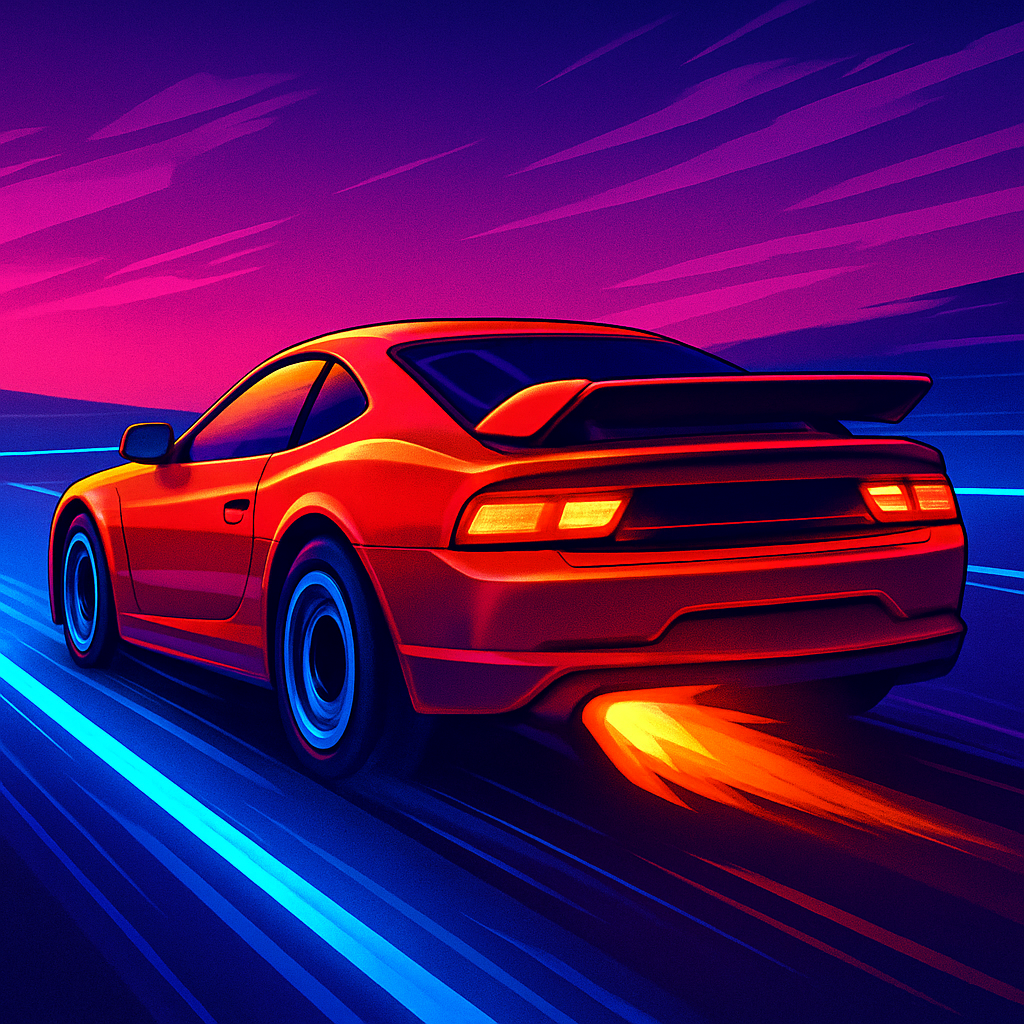 Turbo Asphalt: Corrida Retrô 3D