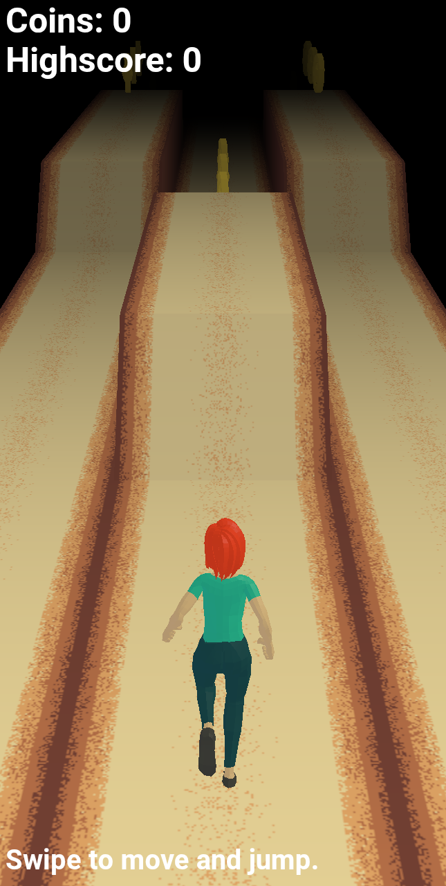 3d lane runner