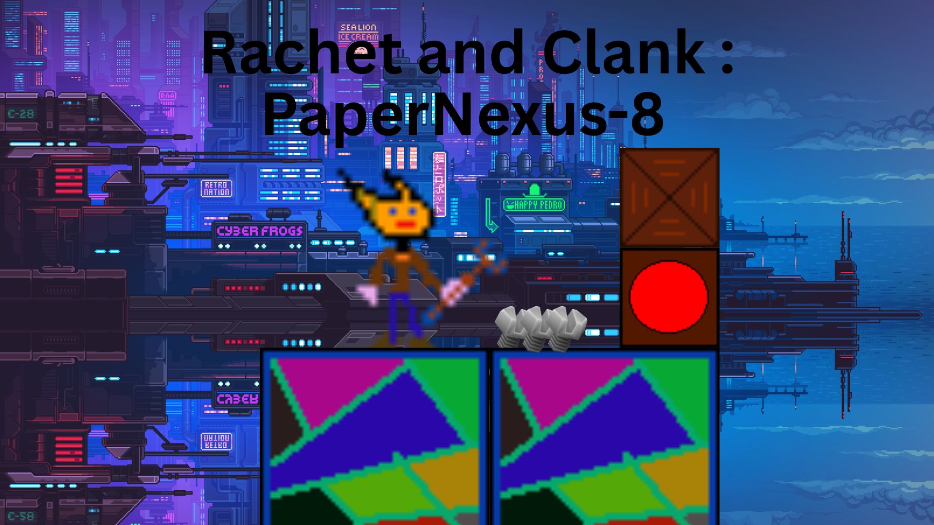 Rachet and Clank: PaperNexus-8