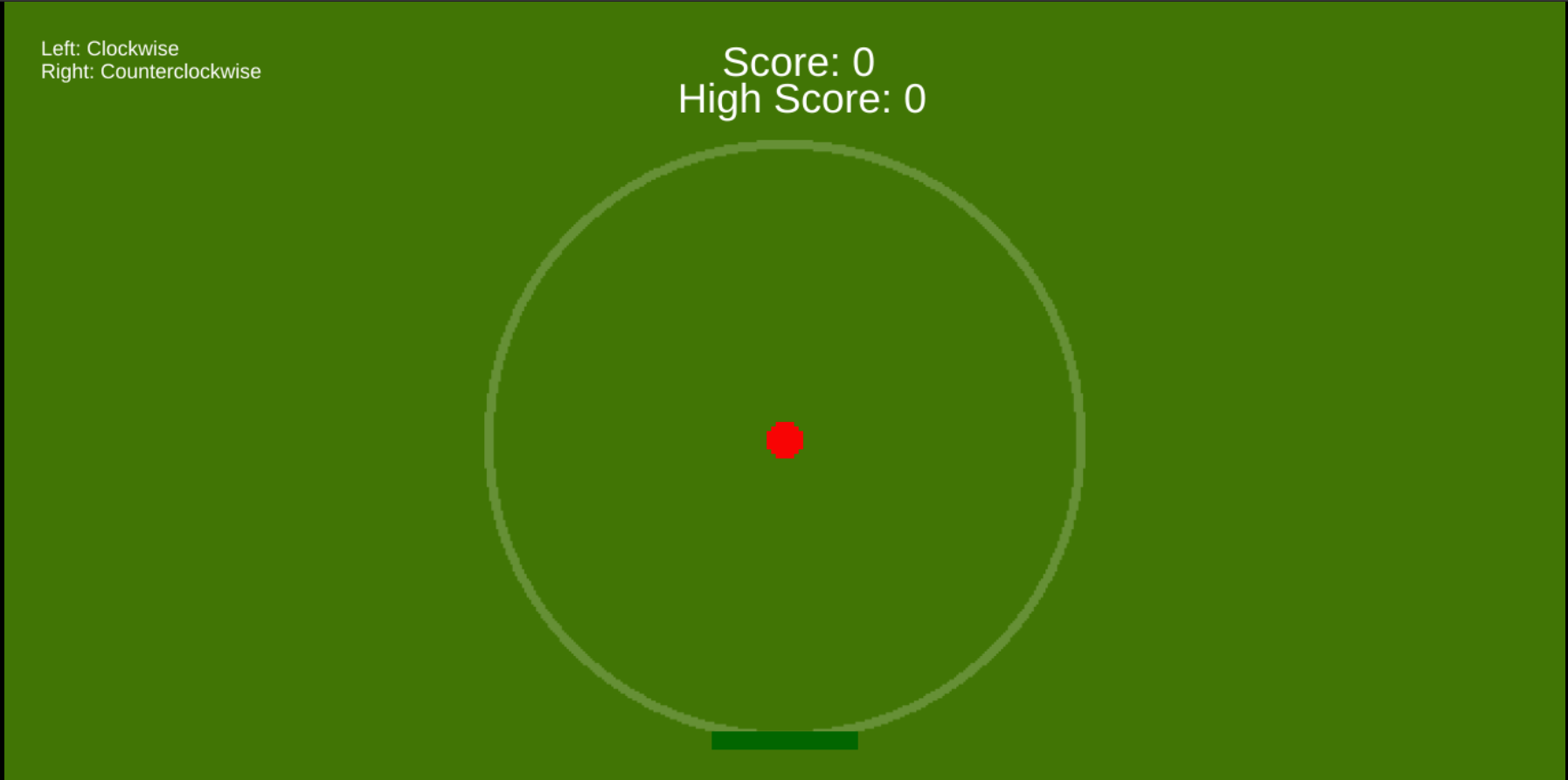 Circular Pong