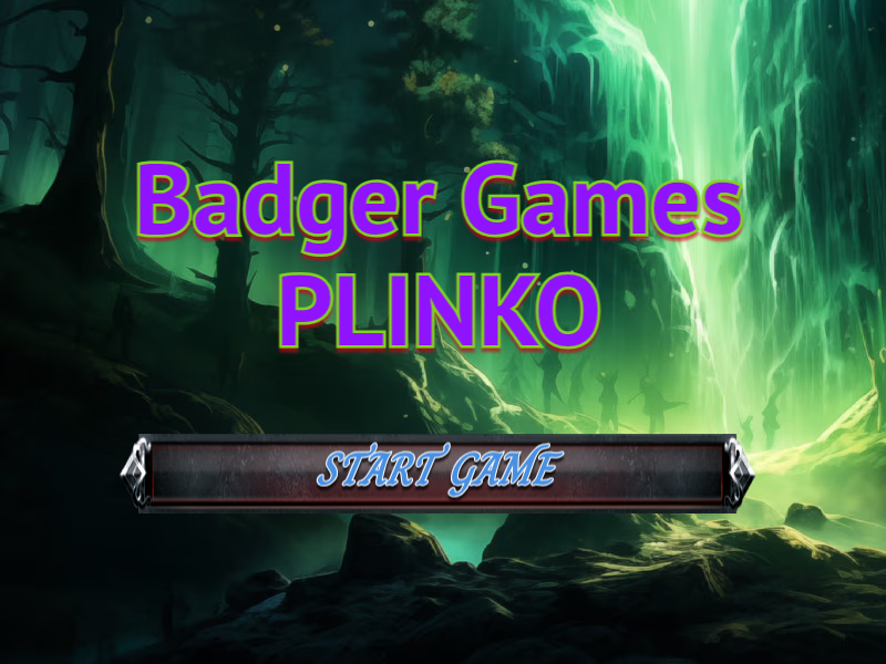 Badger Games (Plinko)