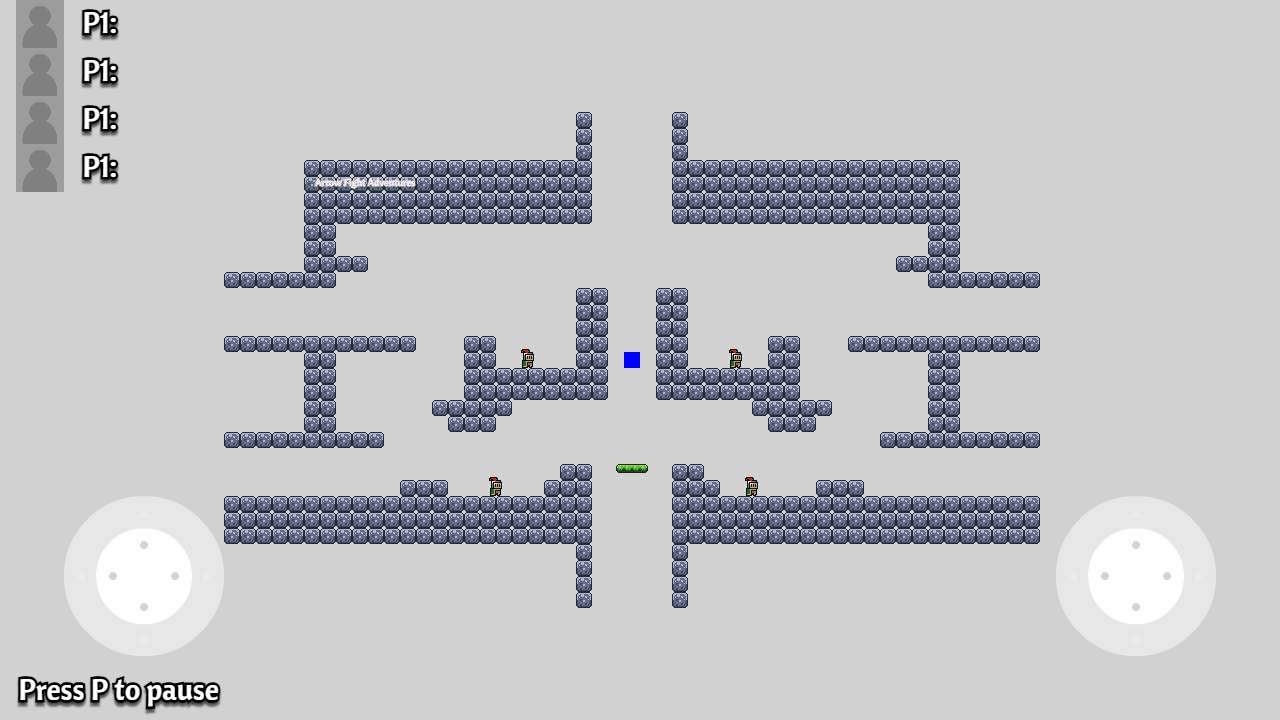 Human Border (Multiplayer platformer arrow fight)