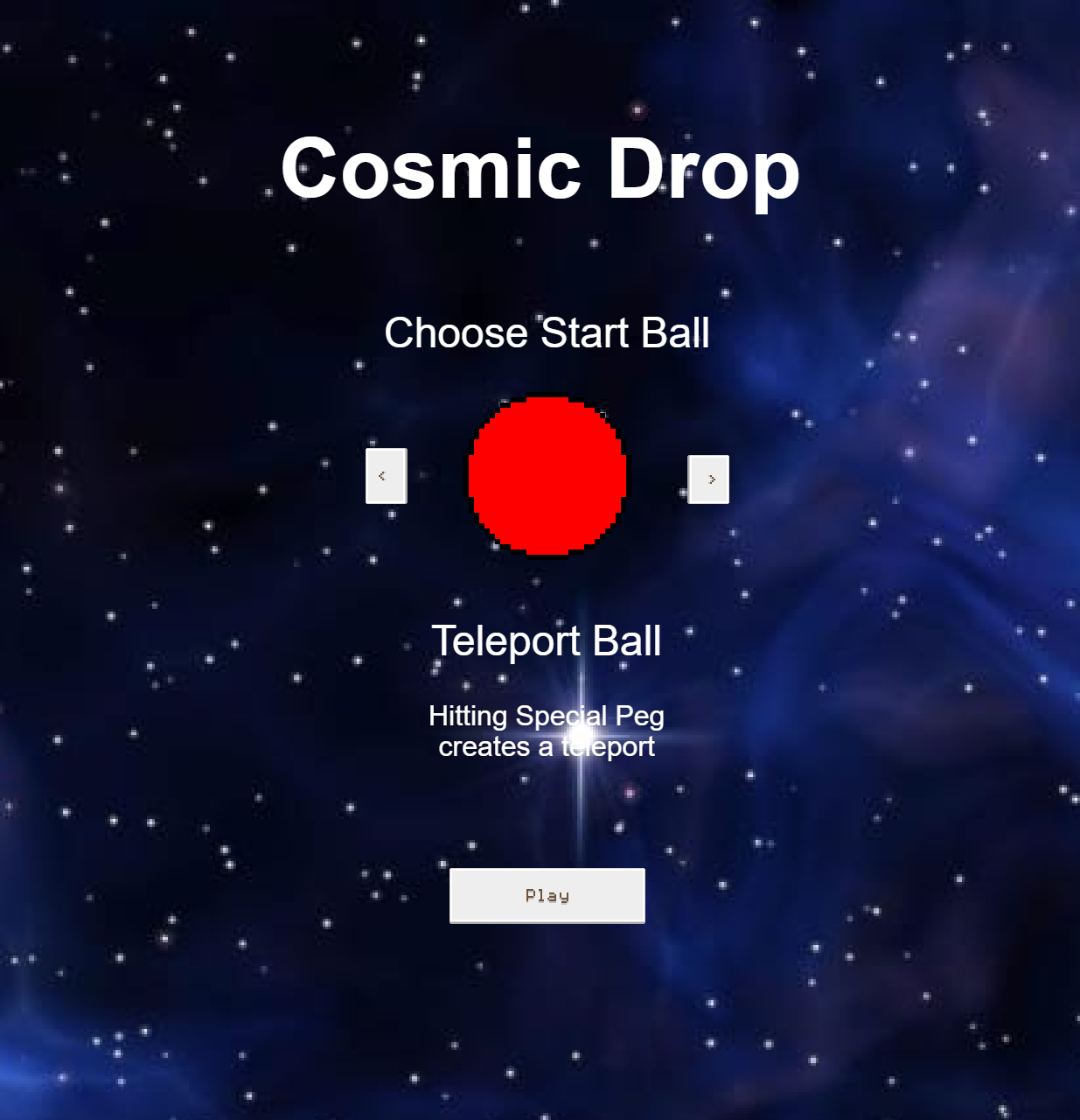 Cosmic Drop