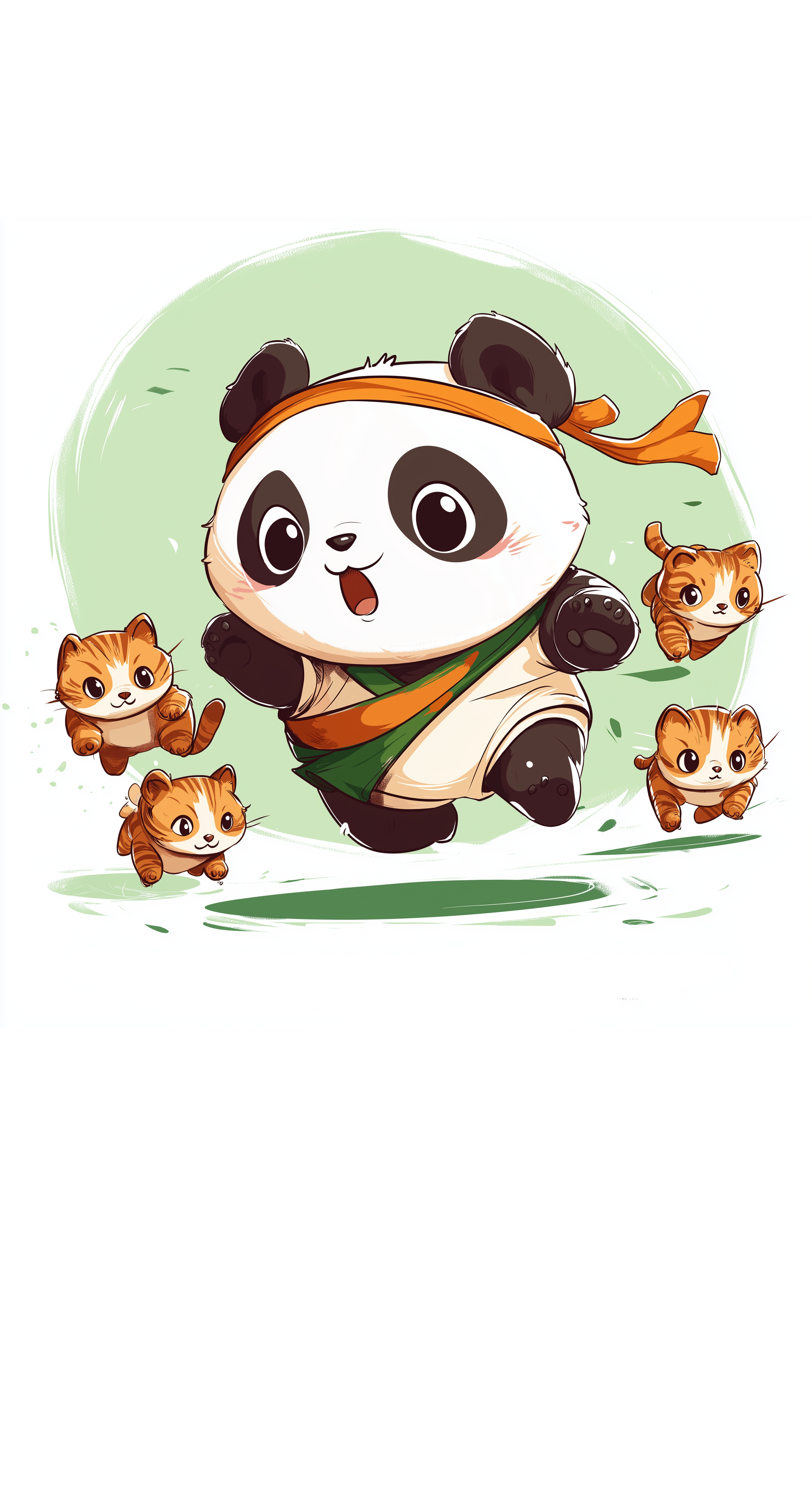 Cat Hustle: Panda's Run