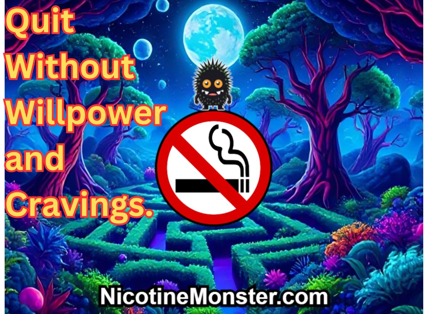 Nicotine Monster: Quit Without Cravings.