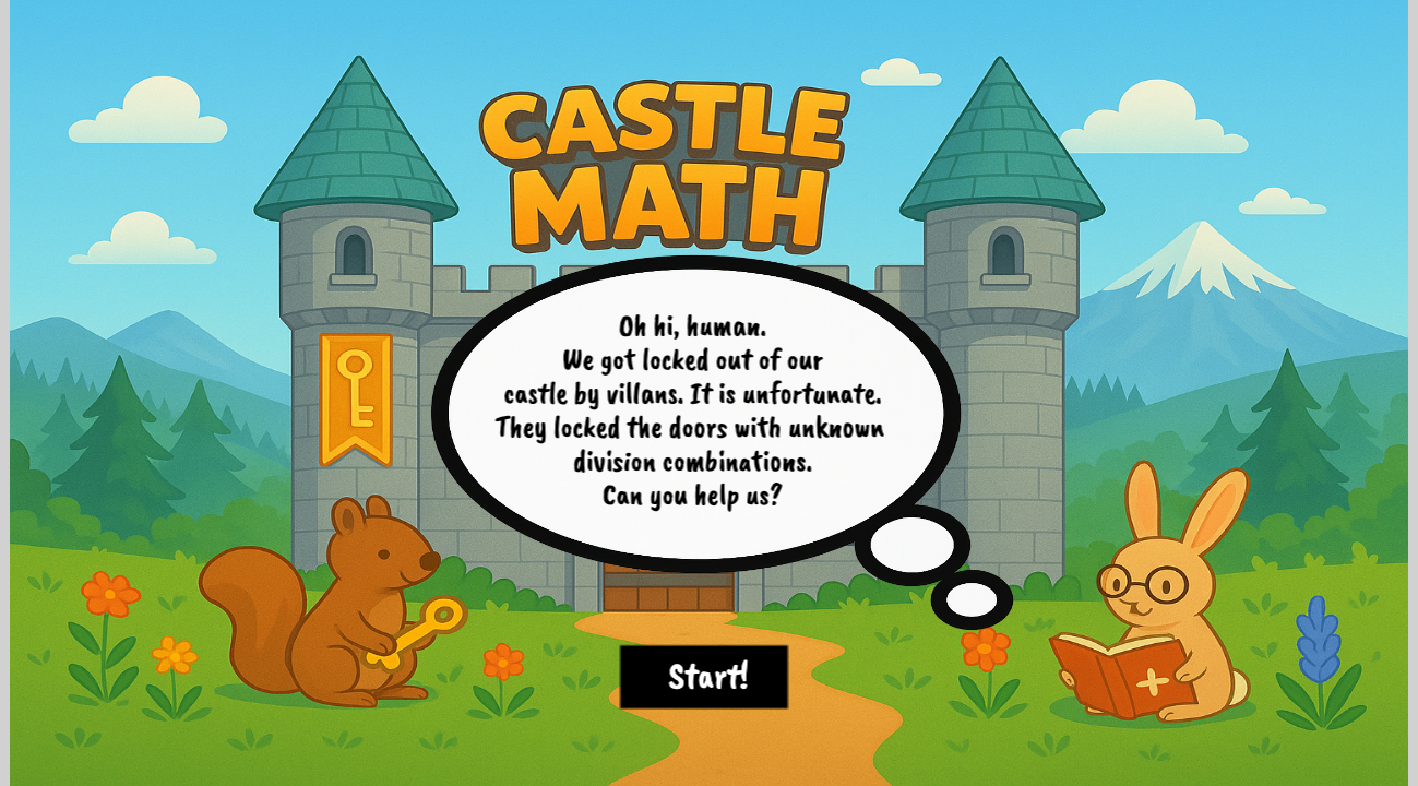 Castle Math - Division
