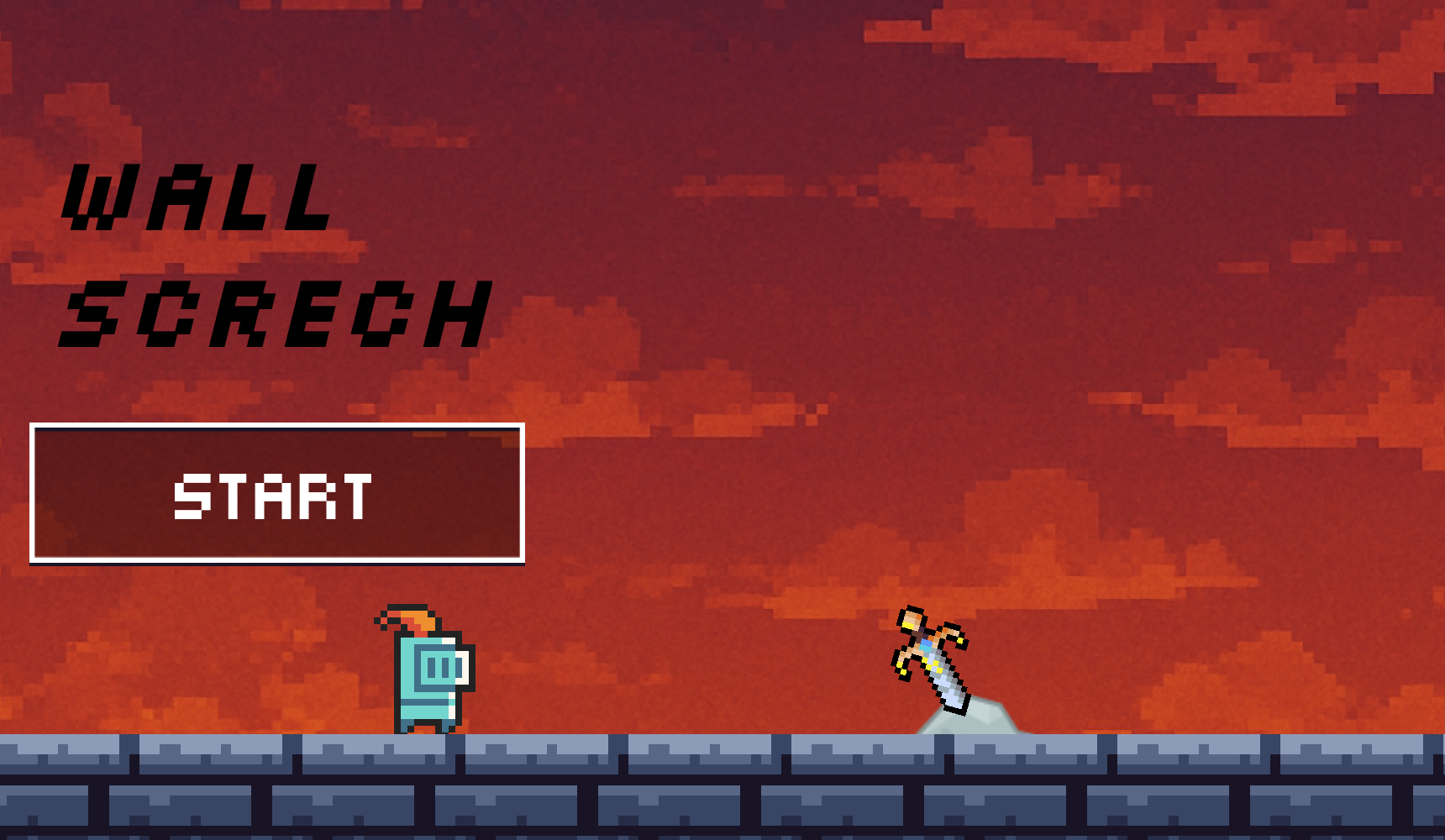Wall screch