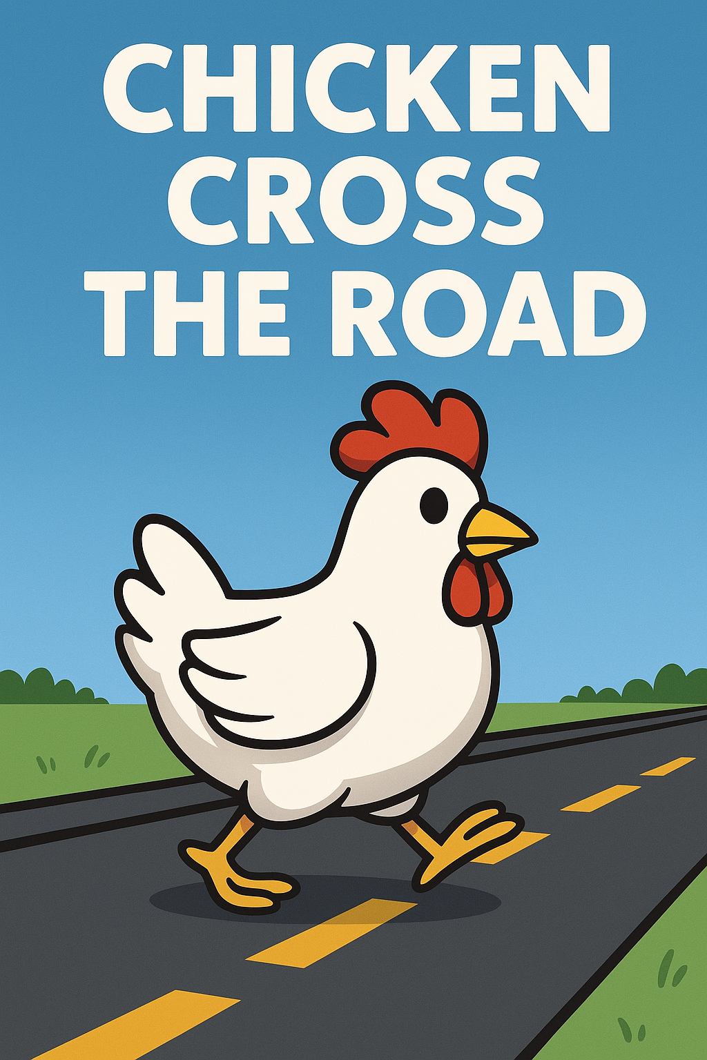 CHICKEN CROSS THE ROAD       