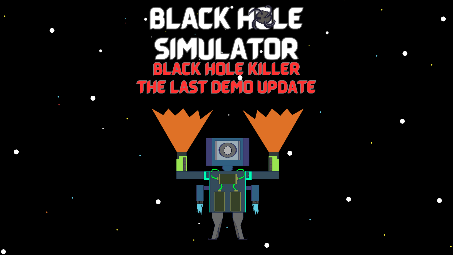 Black hole simulator demo