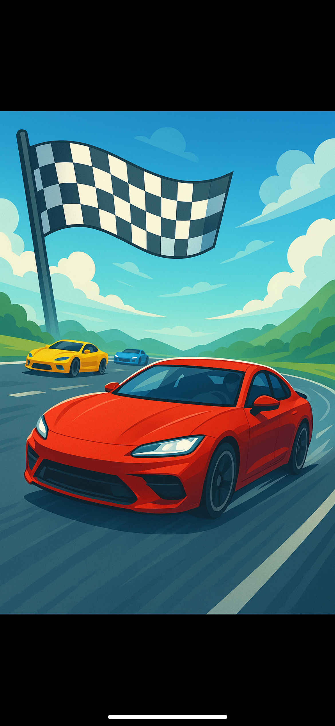 3D Car Coin Hunt