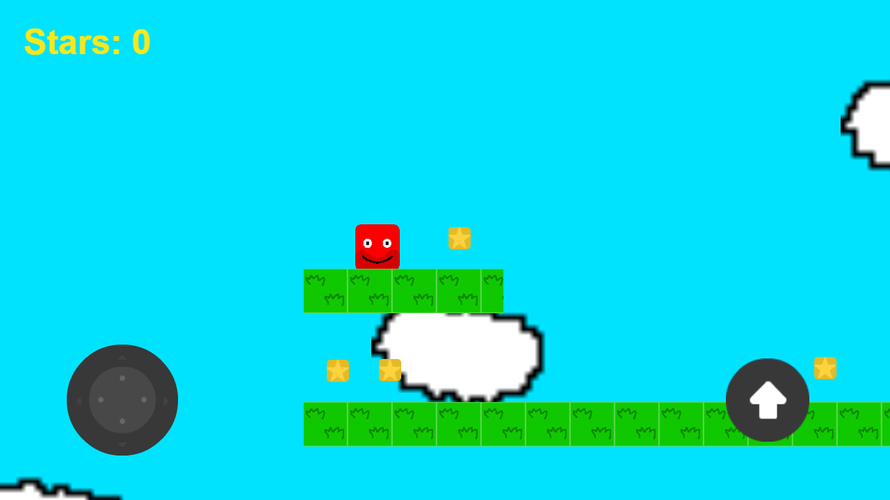 Cube and stars 1.0.1v [PREALPHA] Adjust the size of the joystick!