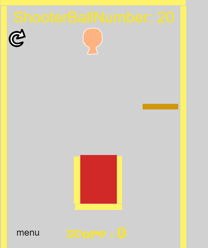 サンプルゲームのスクリーンショット