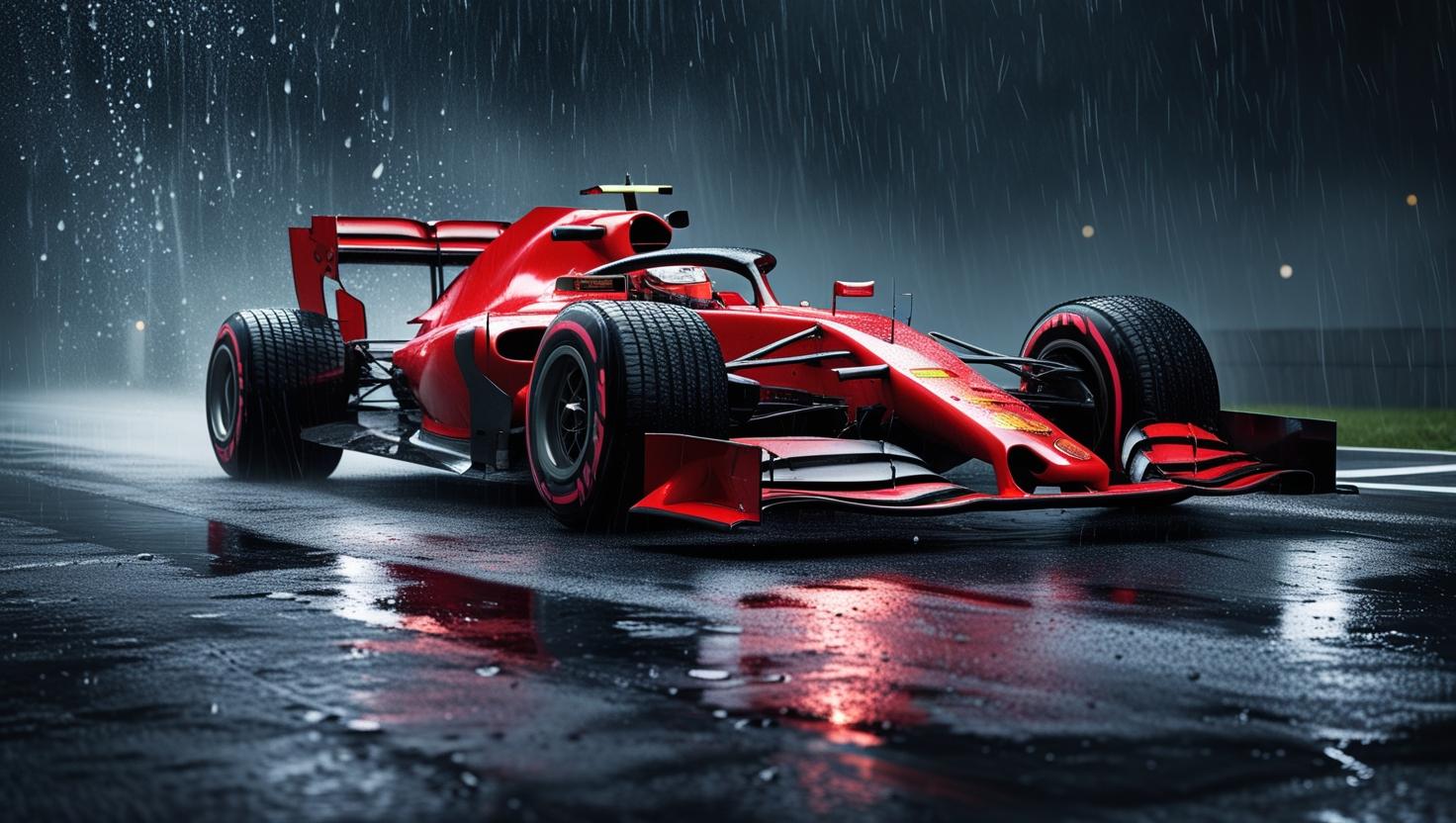 F1 test race