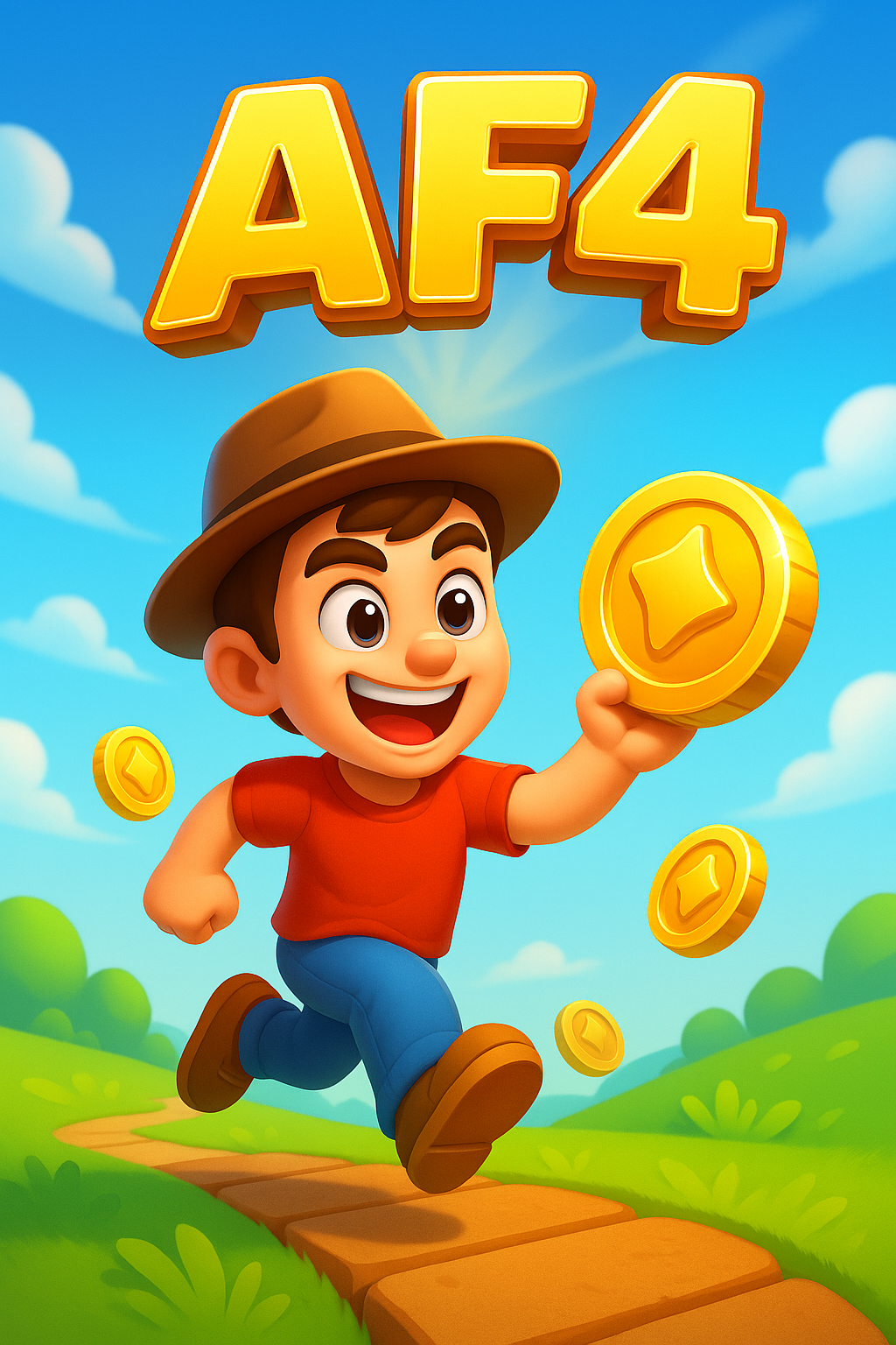 AF4》3d lane runner 》