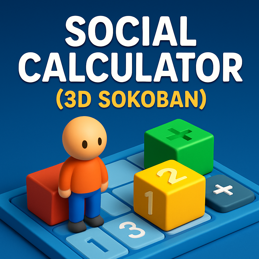 Social Calculator (3d sokoban)