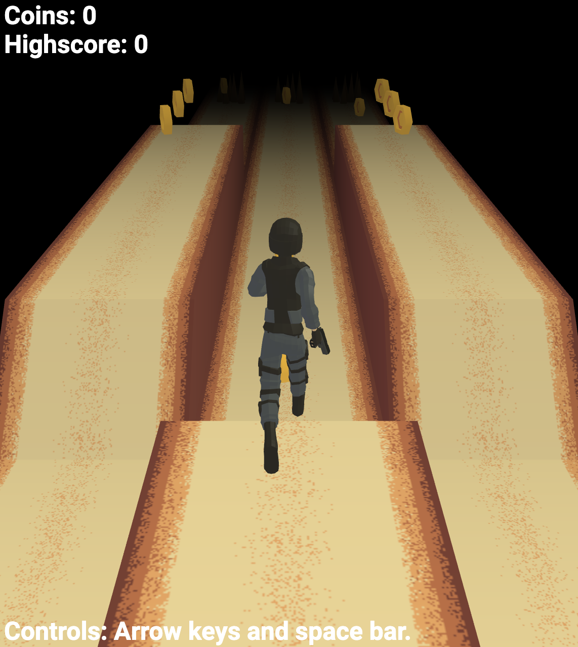 3d lane runner
