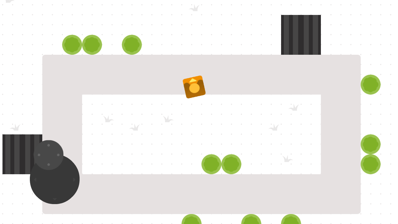 carreras con un cubo