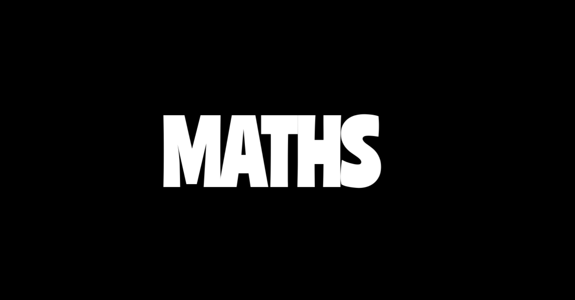 The Boring Maths Test.......
