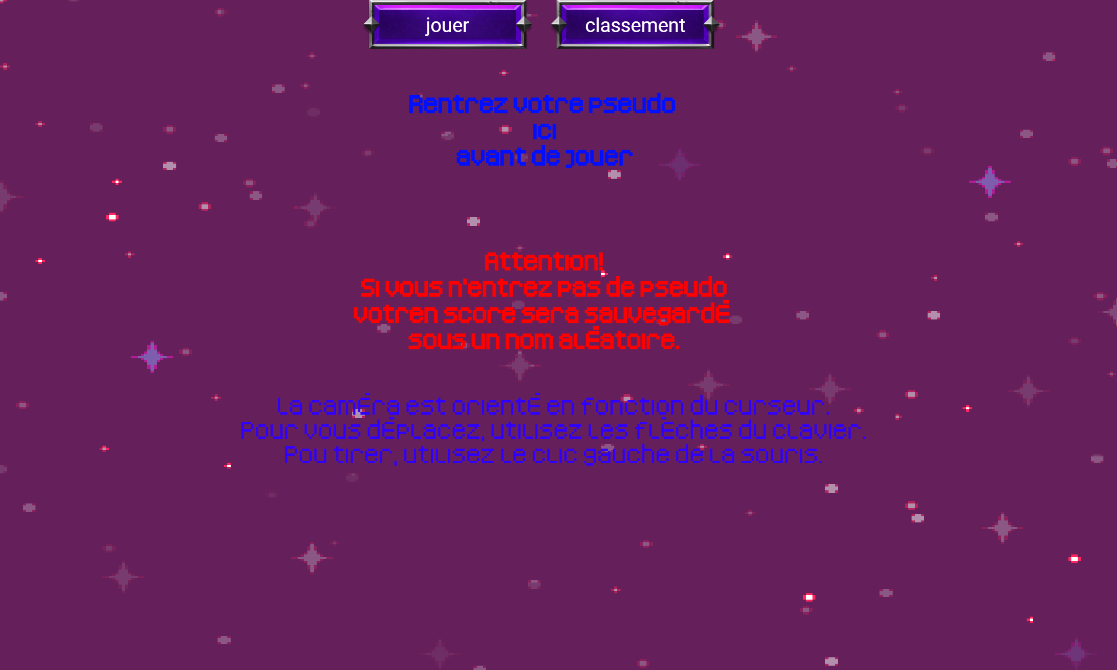 Spaceship defense game
