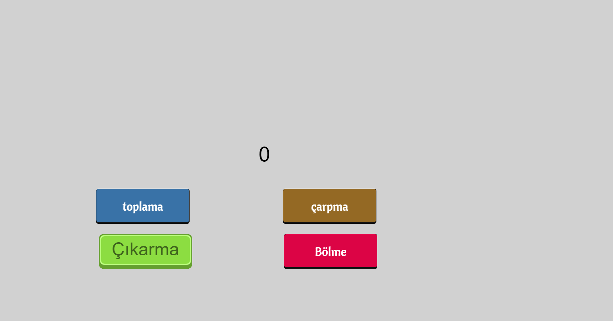 Hesap Makinesi( Calculator )