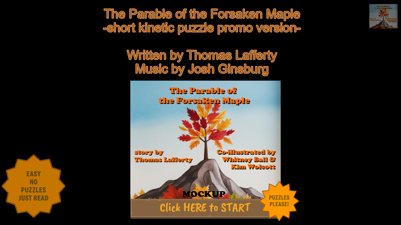 The Parable of the Forsaken Maple