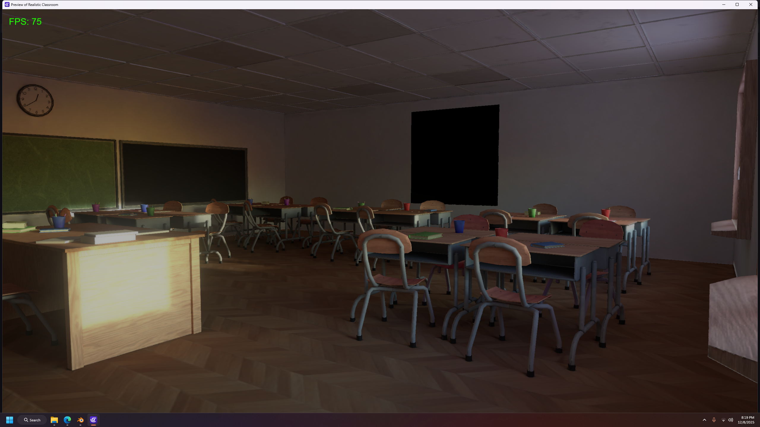 Realistic Classroom