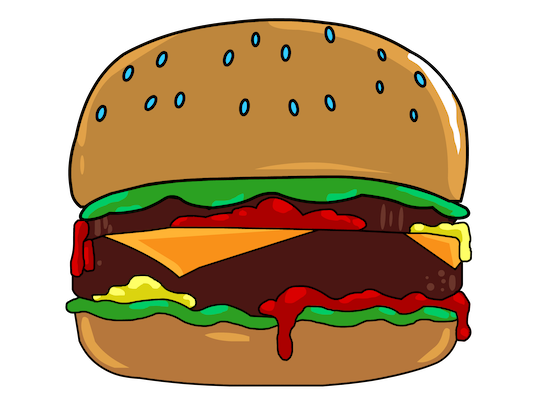 That burger shop