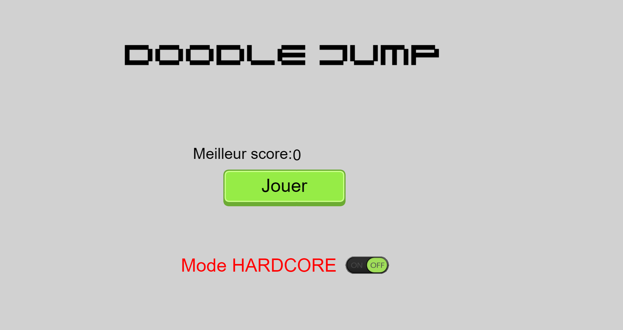 my DOODLE JUMP! !
