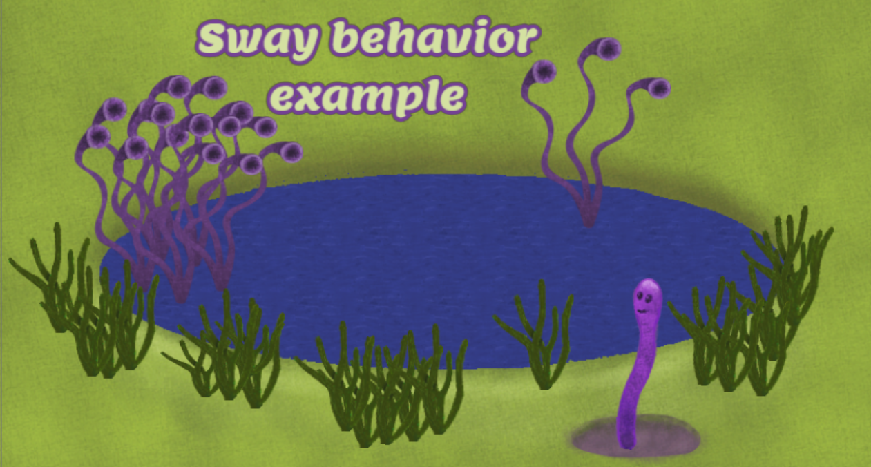 Sway behavior example game