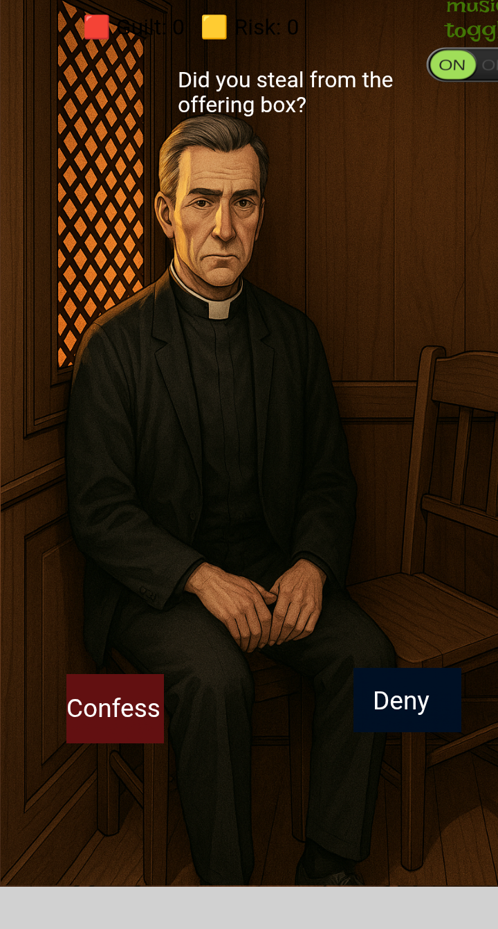 tap to confess