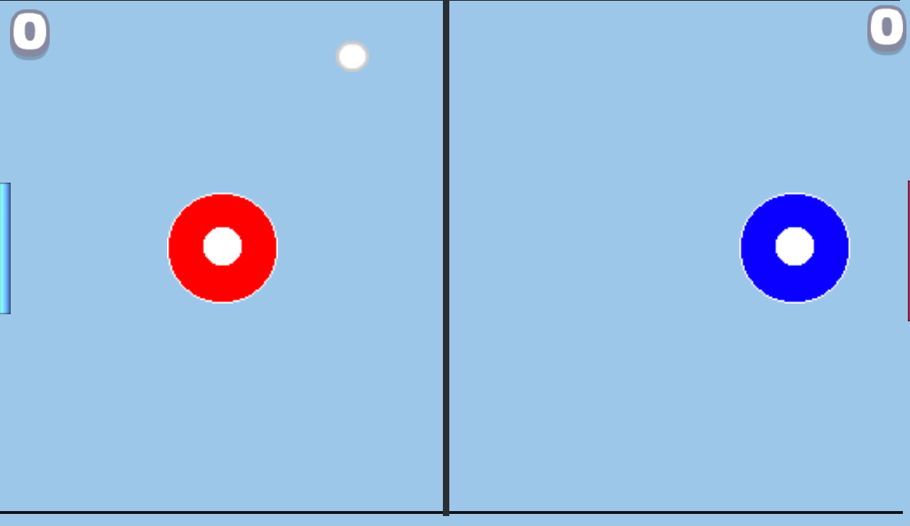 air hockey