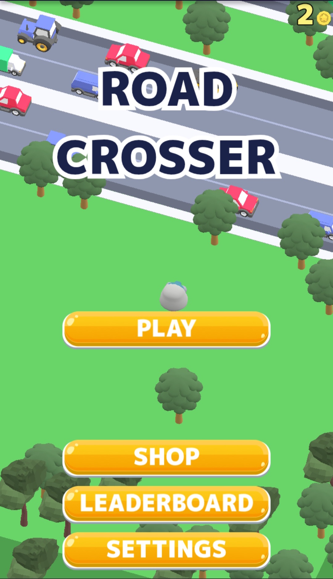 Cross the road.