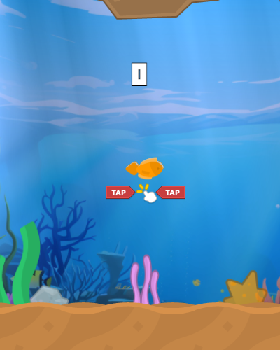 Flappy fish