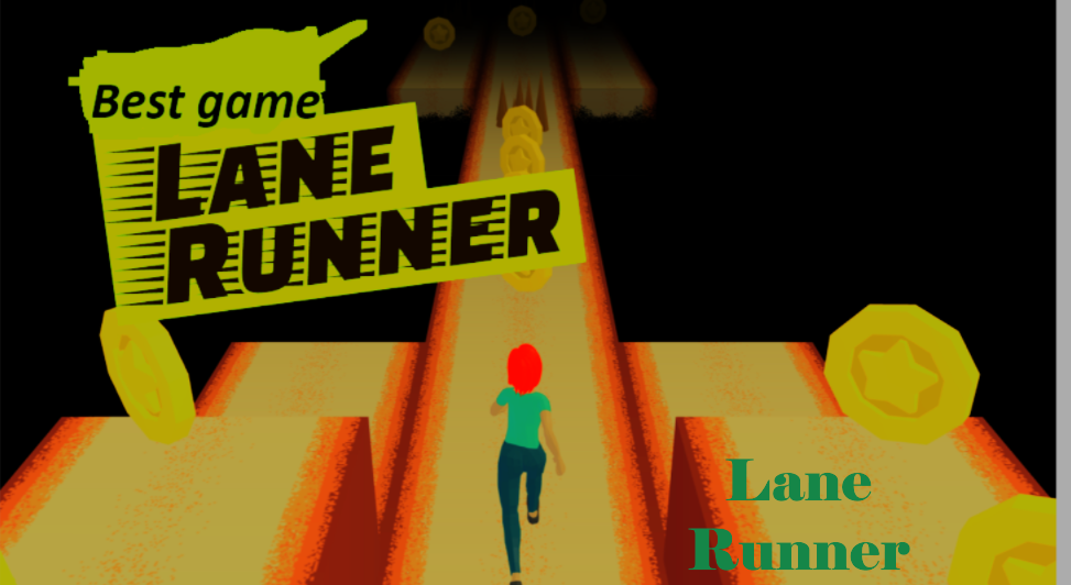 LANE RUNNER  PLS CLICK THE  BUTTON TO PLAY 