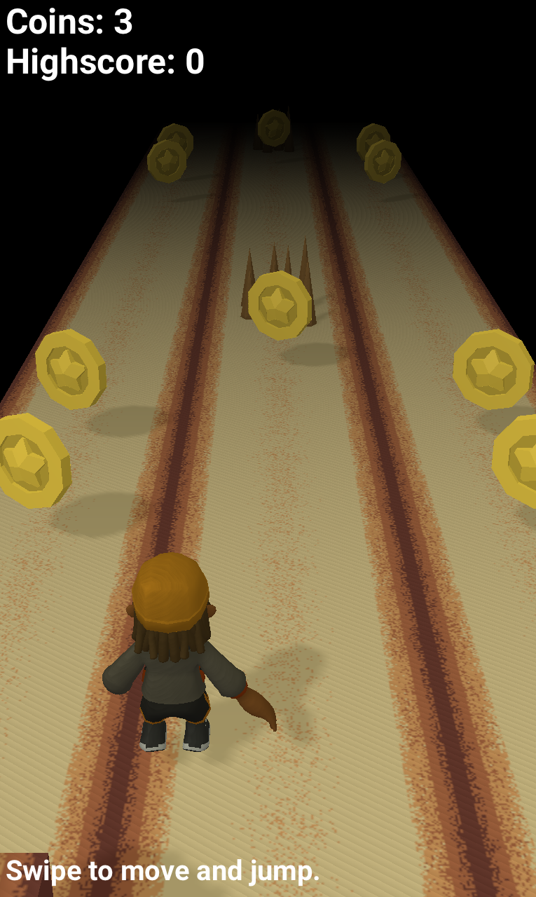 3d lane runner