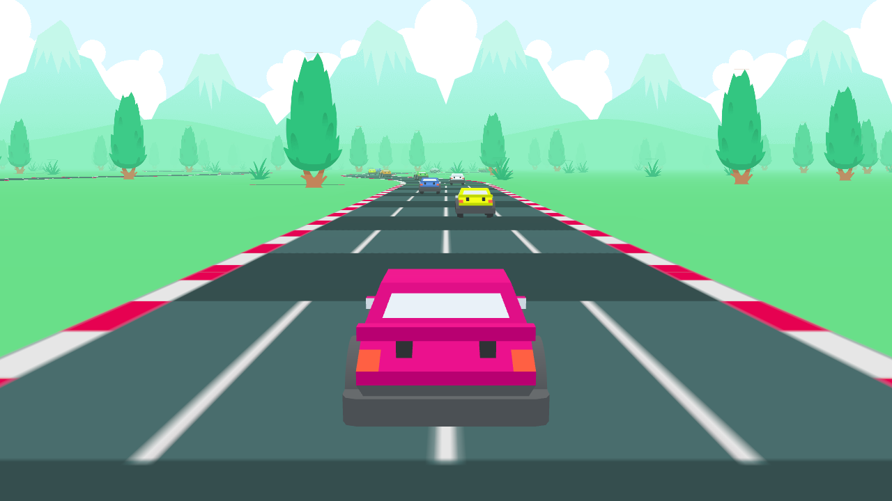 Word racer (3d racing game)