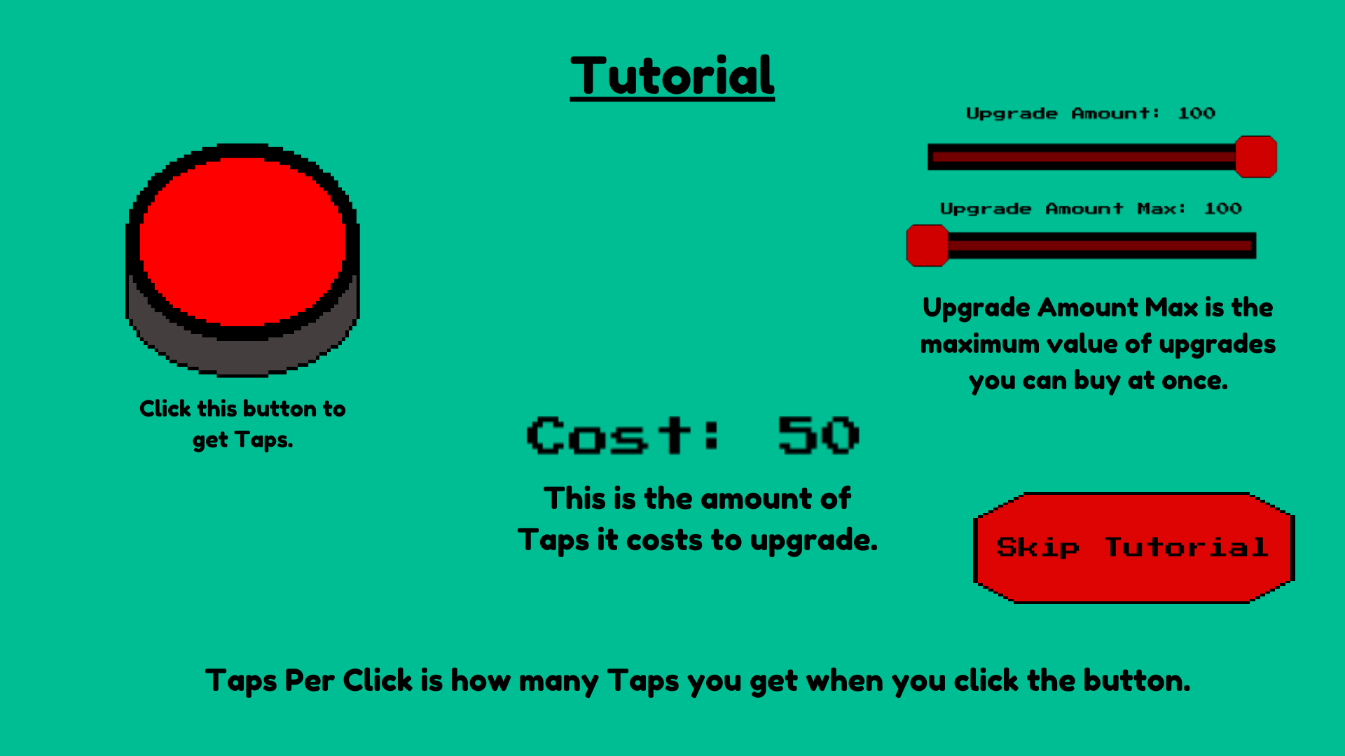 Button Clicker: Code Red | Play on gd.games