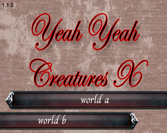Yeah Yeah Creatures X