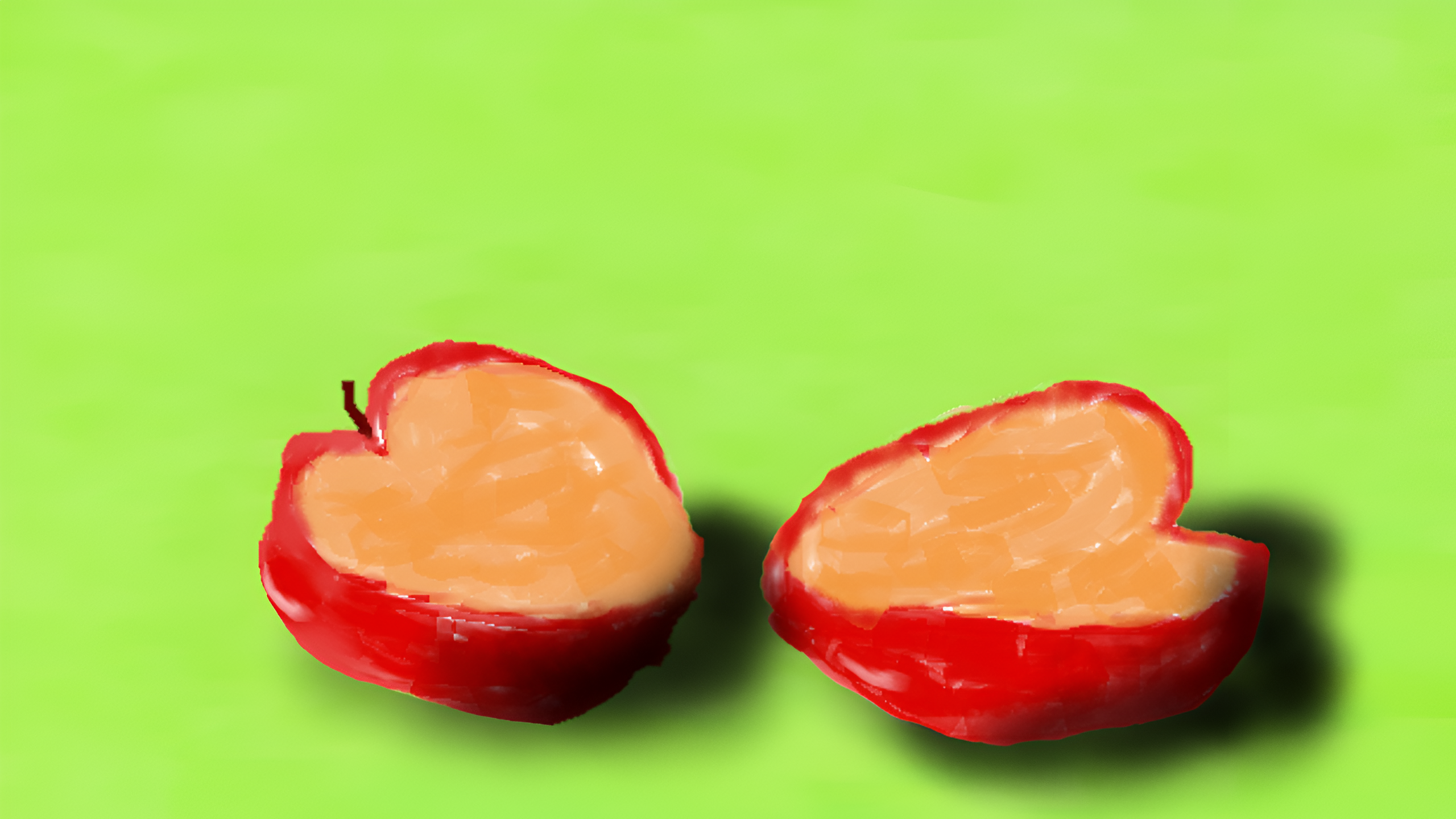 Apple catching game