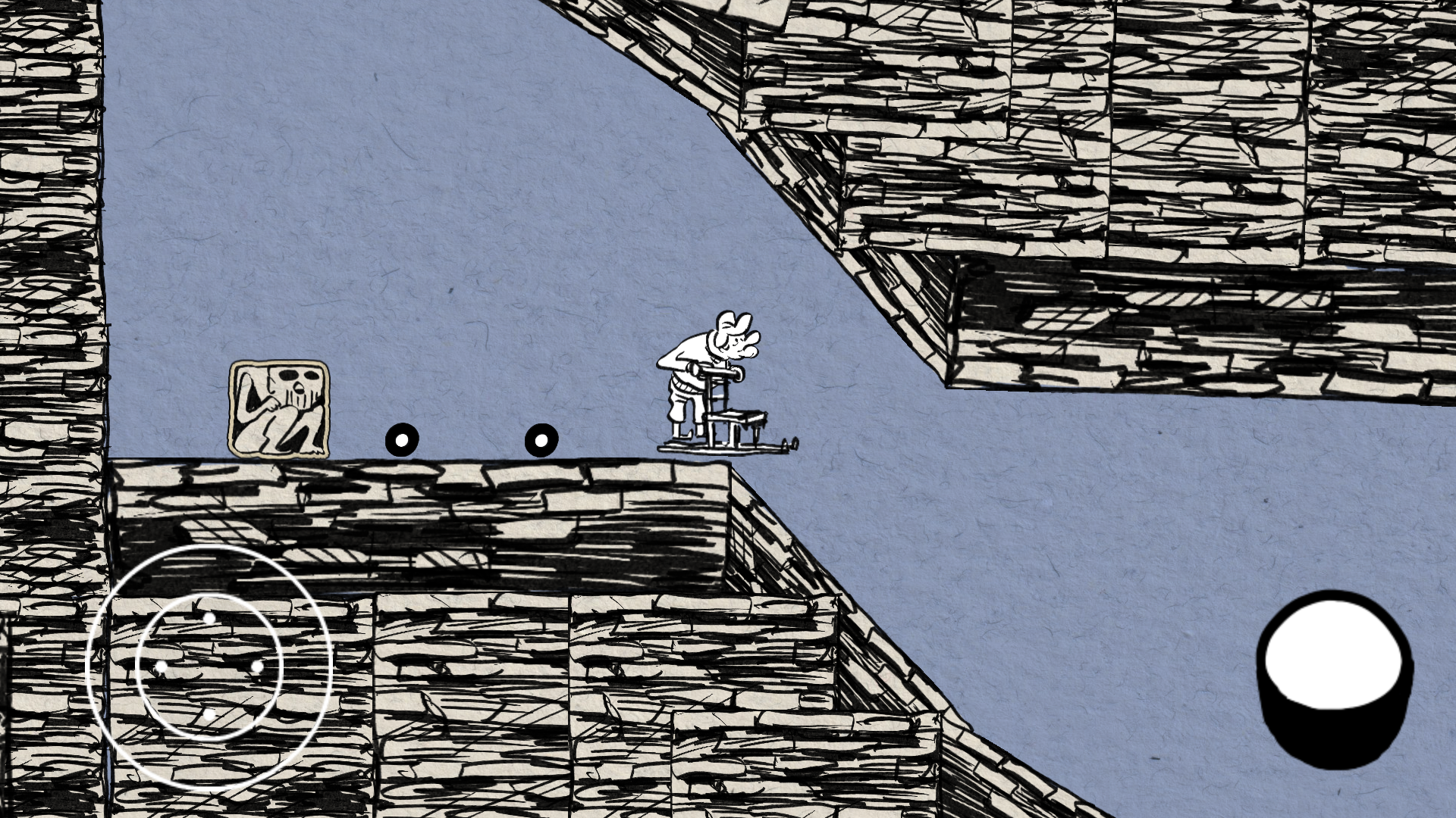 There is dude in the box