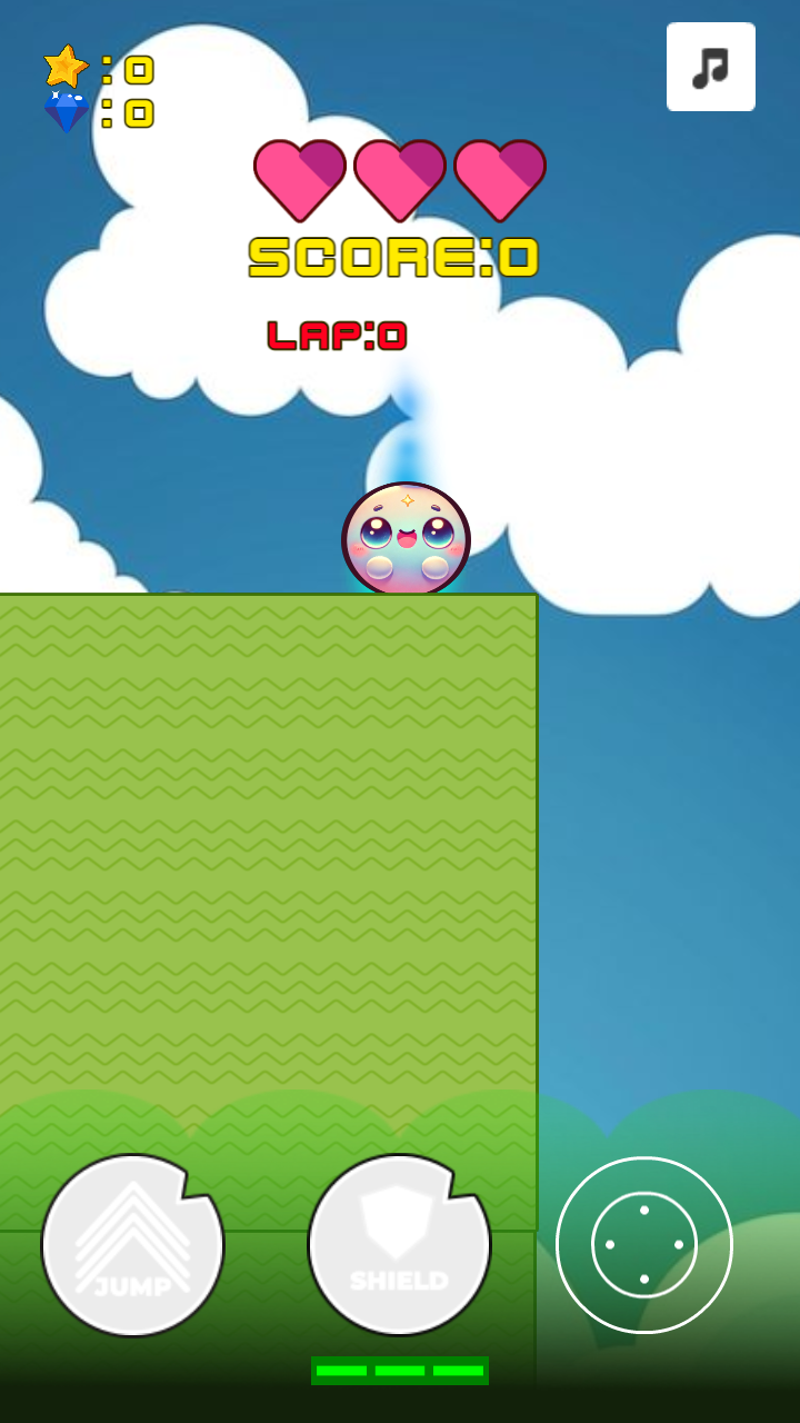 Falling Ball: Roguelike