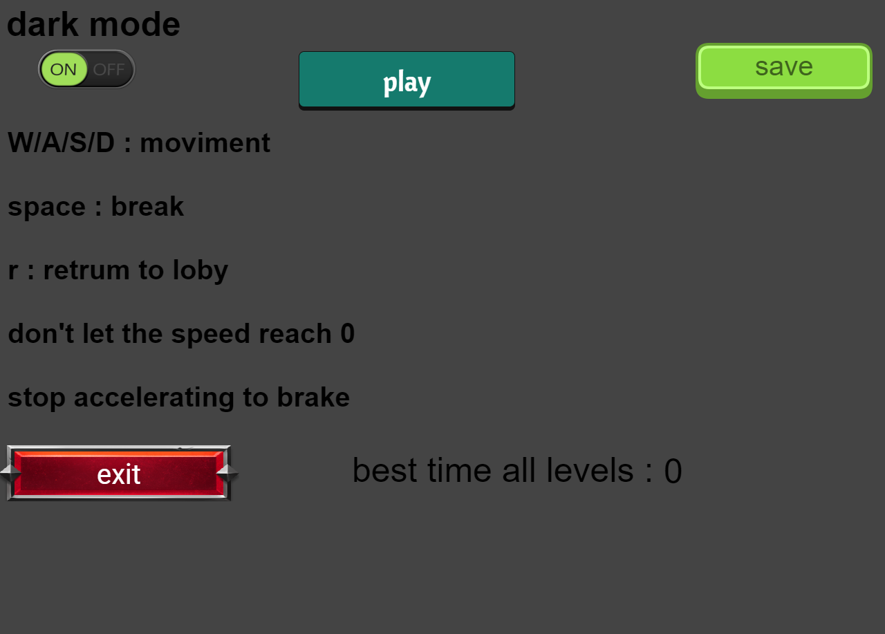 simple racing game (testing 0.0.2)